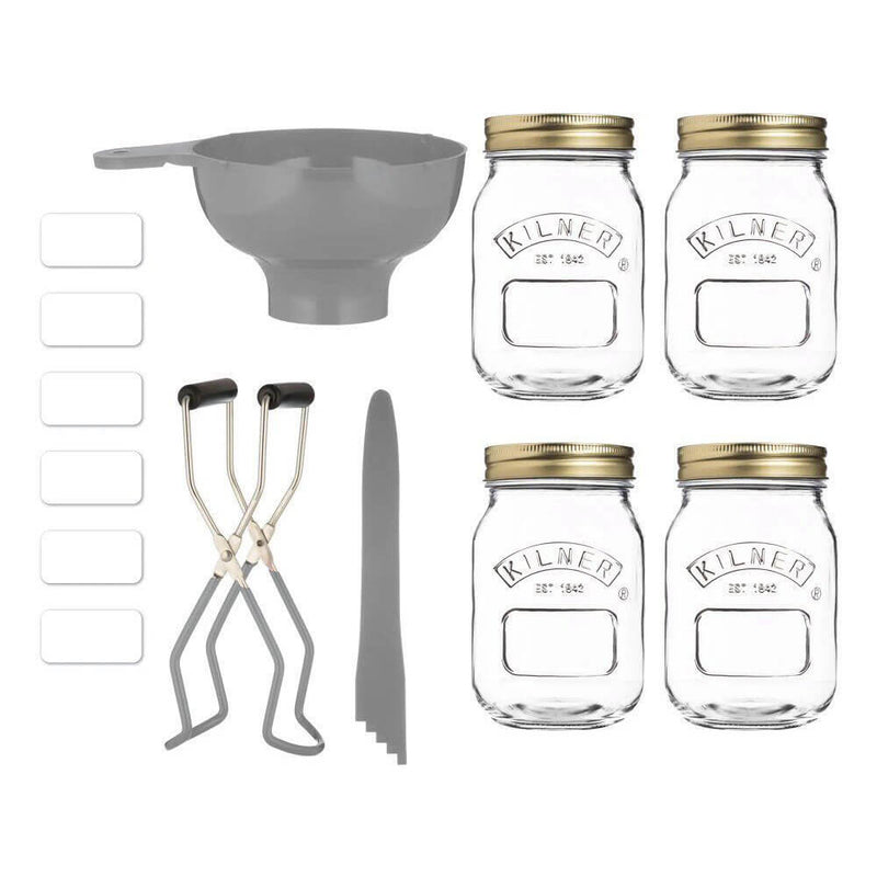 Kilner Preserving Starter Set (8pcs)