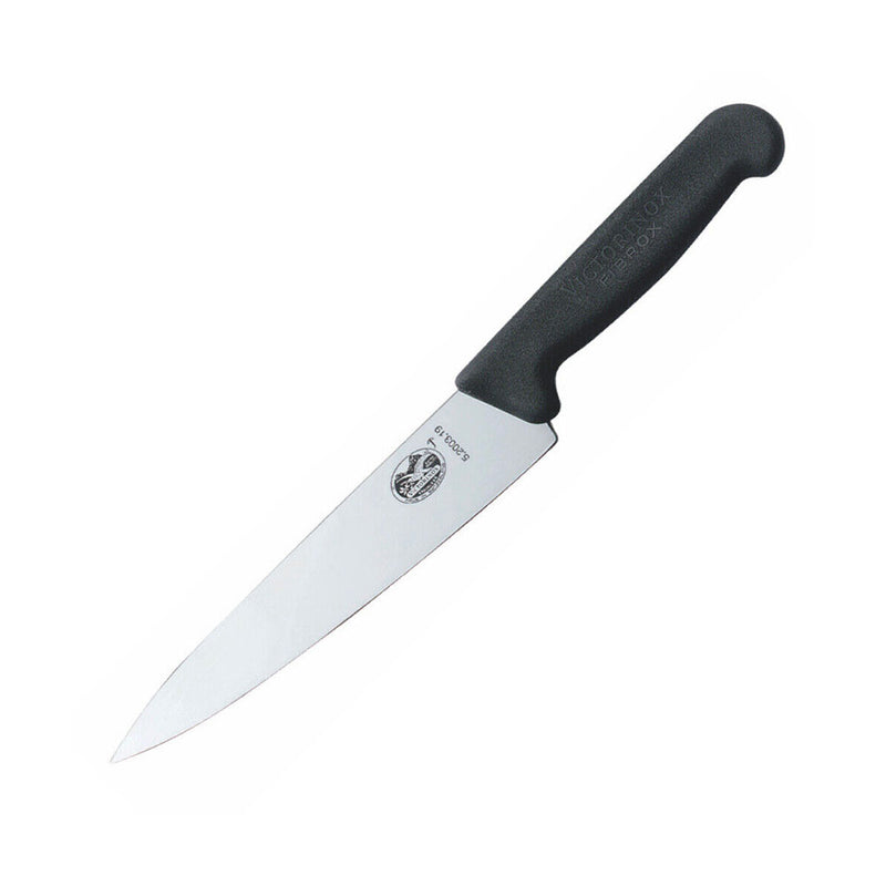 Victorinox Cooks Cuchillo de trinchar Mango Fibrox (Negro)