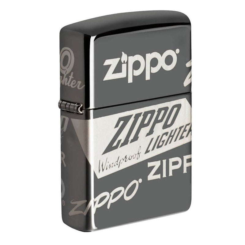  Encendedor Zippo con diseño de hielo negro