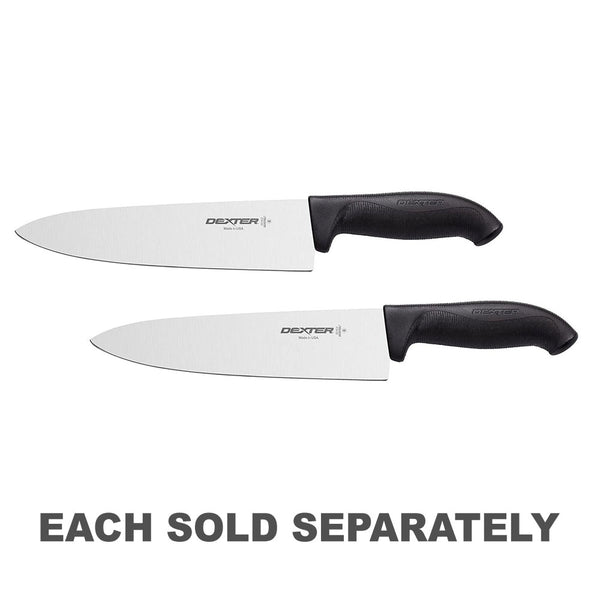 Dexter Russell SofGrip Cooks Knife (Black)