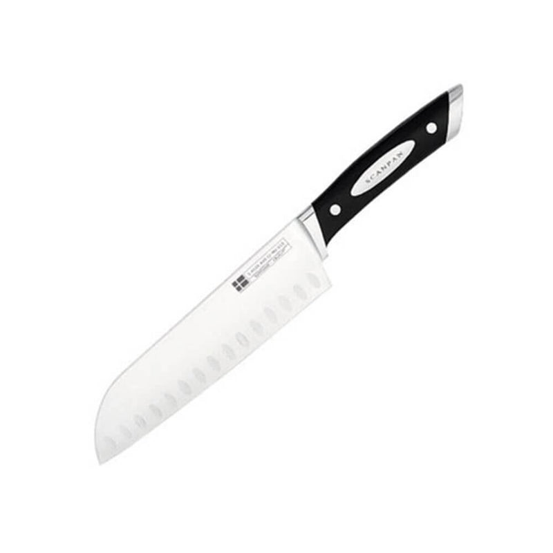  Cuchillo Santoku Scanpan Classic con filo Granton