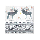  Servilleta de almuerzo navideña con patas, 33 cm (paq. de 20)