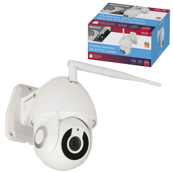 IP66 Wireless Wi-Fi PTZ Camera with 2 Way Audio and Record