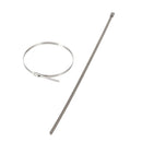  Bridas para cables de acero inoxidable (paquete de 10)