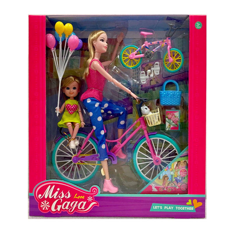 Set de muñecas Miss Gaga con mascotas y accesorios