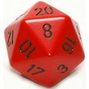  Dados D20 Opacos (34mm)