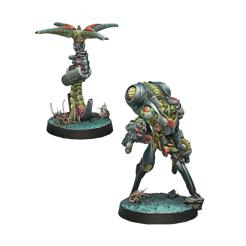 Combined Army Miniatures Ikadron Batdroids and Imetron