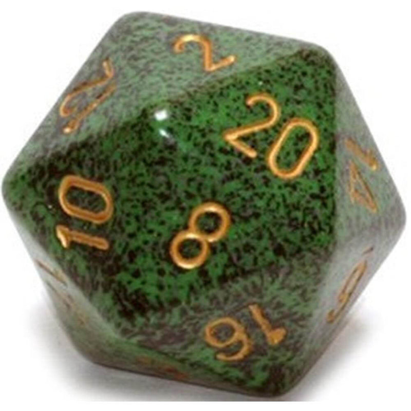  Dados D20 moteados (34 mm)