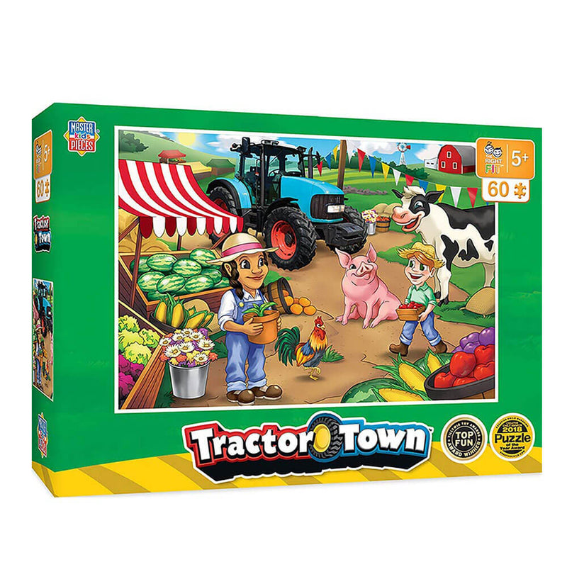  MP Tractor Town Puzzle (60 piezas)