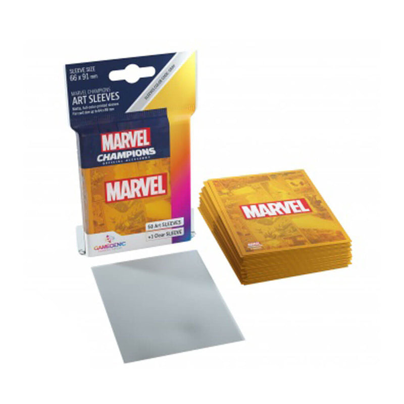  Fundas artísticas de Marvel Champions (paquete de 50)