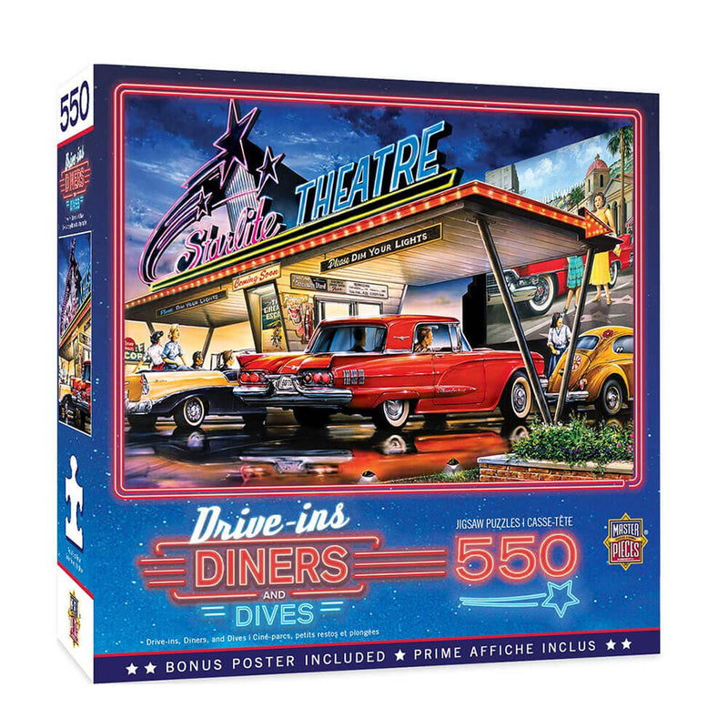  Puzzle MP Diners & Dives (550 piezas)
