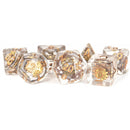  Juego de dados poliédricos de resina MDG de 16 mm