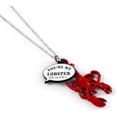 Friends You're My Lobster Charm Necklace