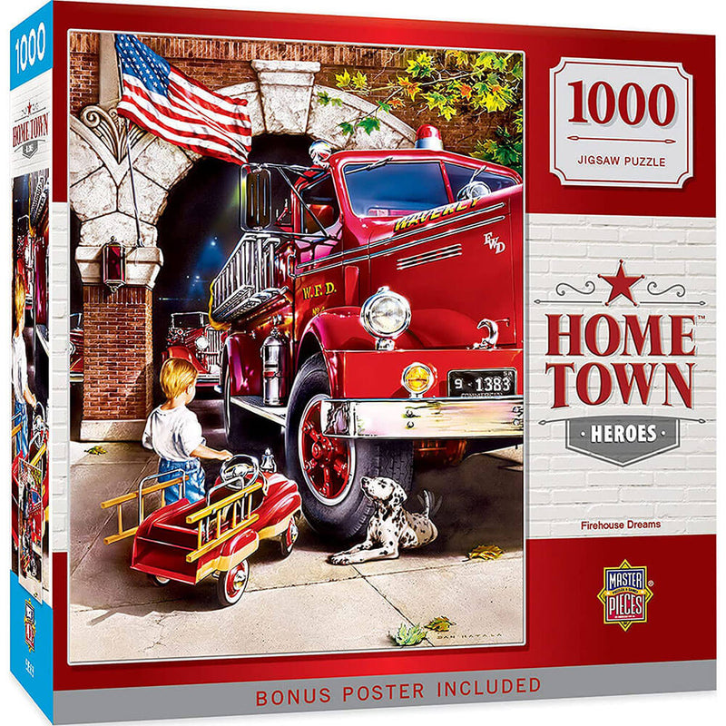  Masterpieces Hometown Heroes Puzzle de 1000 piezas