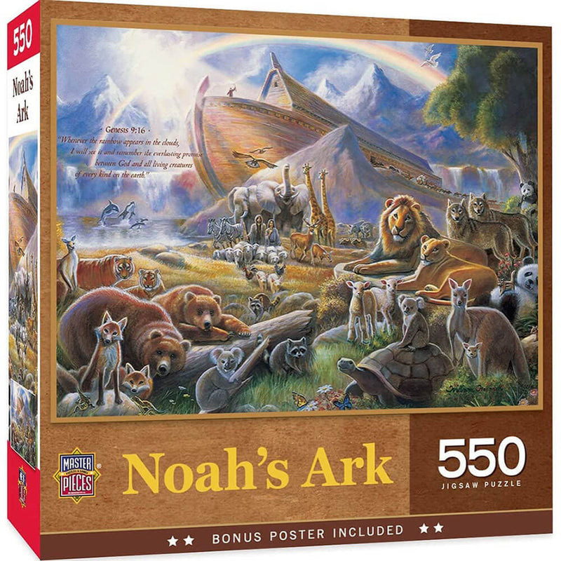  Masterpieces inspirador rompecabezas del Arca de Noé