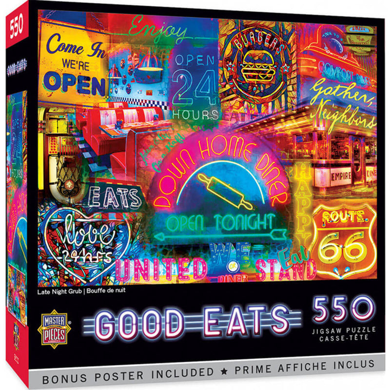  Masterpieces Good Eats Puzzle de 550 piezas