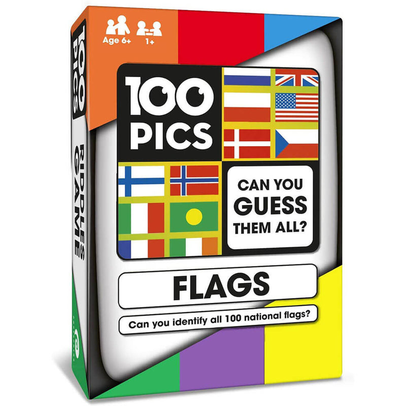100 fotos juego de tarjetas de cuestionario