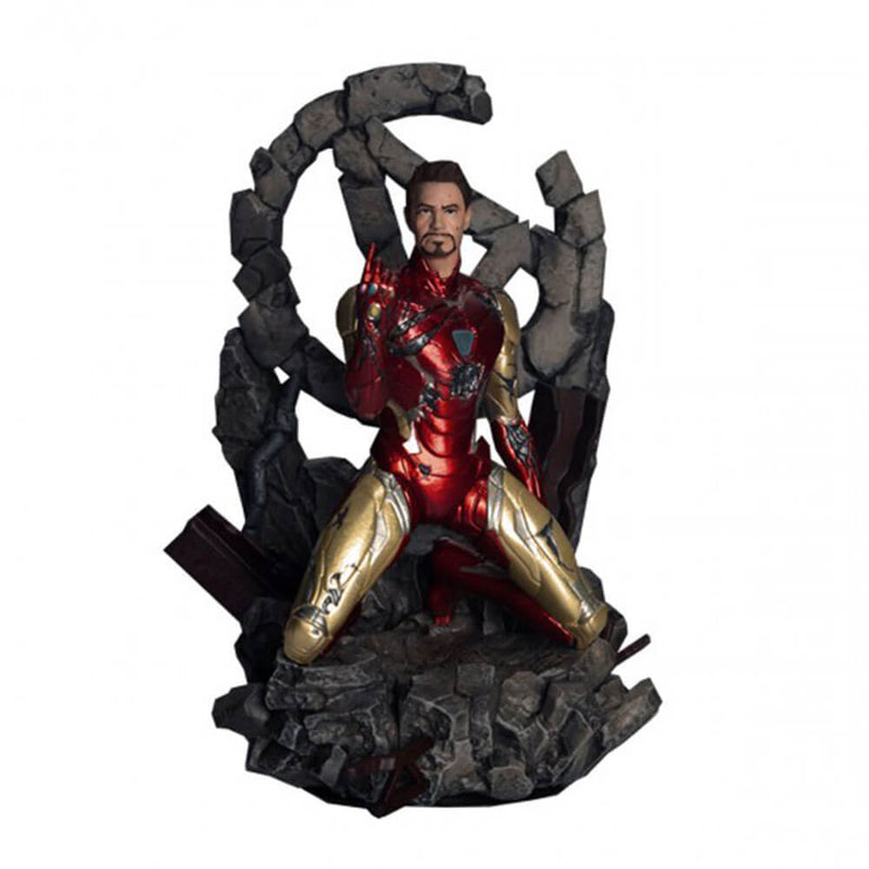  Vengadores: Endgame Iron Man Mark 85 Diorama