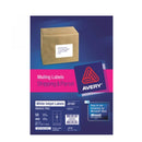 Etiqueta de jet de tinta de Avery