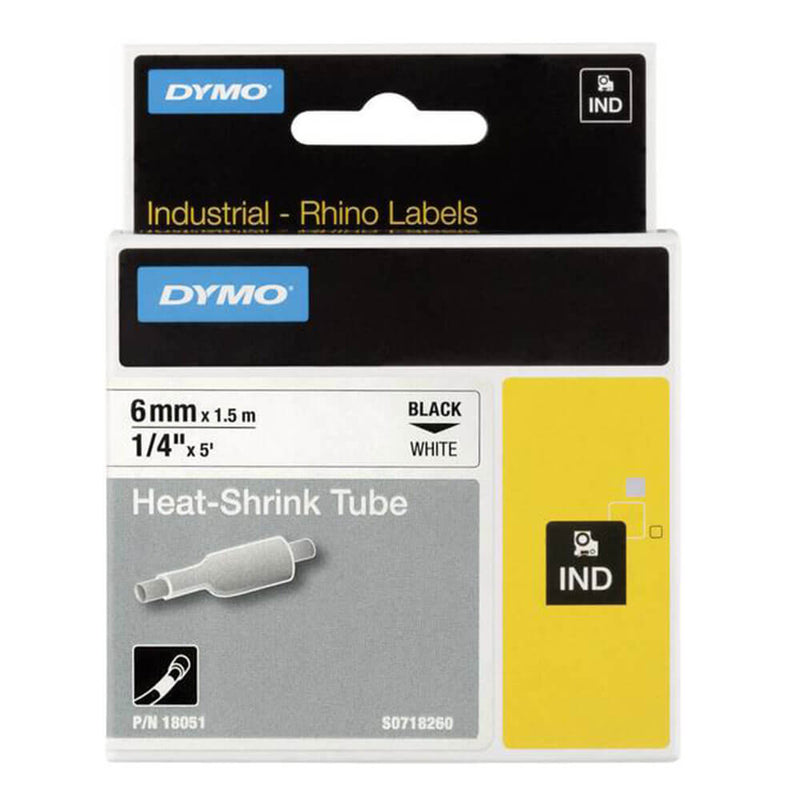  Etiqueta de cinta termorretráctil Dymo Rhino Pro (19 mm)