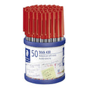  Staedtler Stick Pen Bolígrafo mediano 50/taza