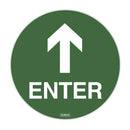  Calcomanía adhesiva para piso Durus (250 mm)