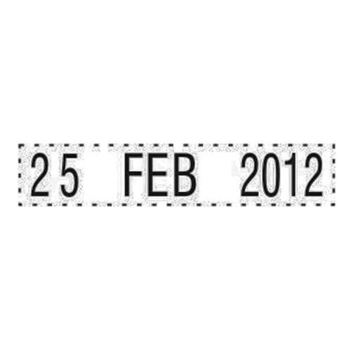 Deskmate 12 Year Rubber Date Stamp (4mm)