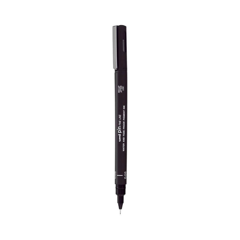  Bolígrafo Uni-ball Pin Fineliner negro (cartera de 3)