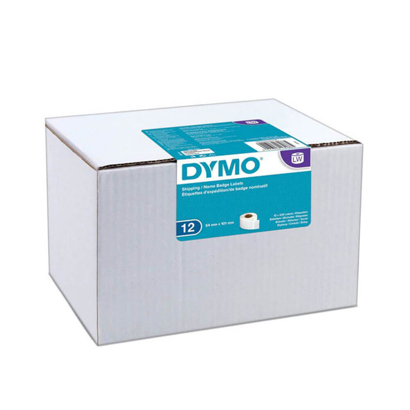  Etiqueta de papel Dymo Shipper 54x101mm blanca