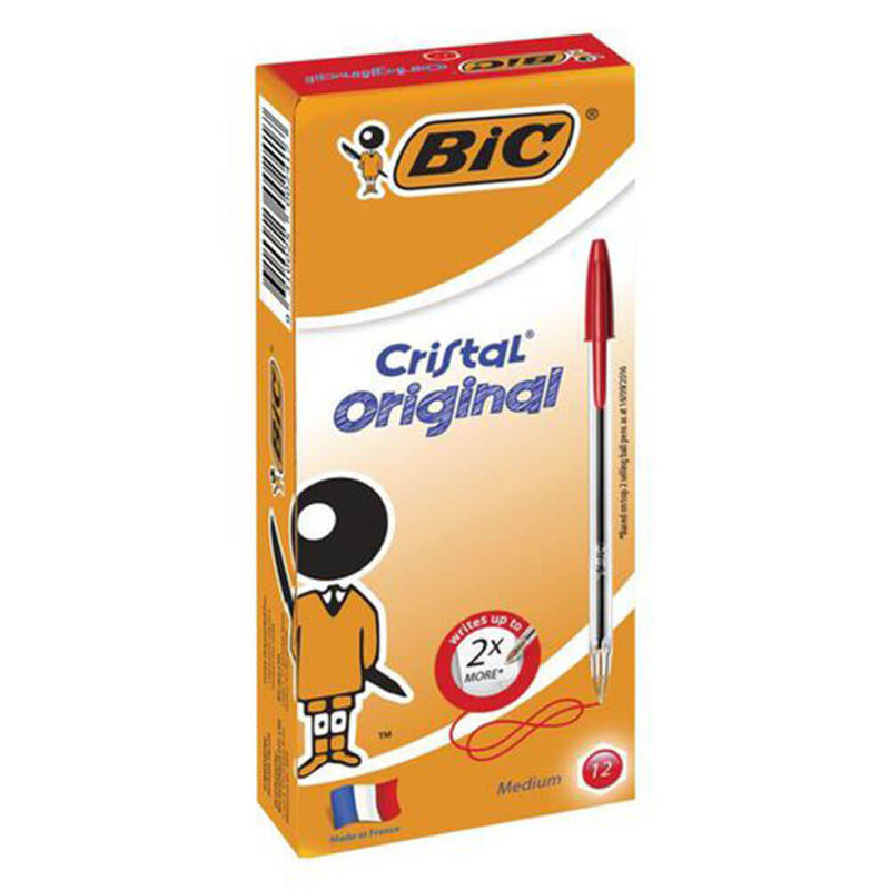  Bolígrafo BiC Cristal Original (12/caja)
