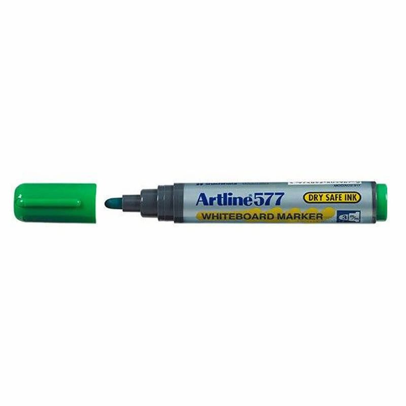  Marcador de punta redonda Artline Whiteboard de 3 mm (caja de 12)