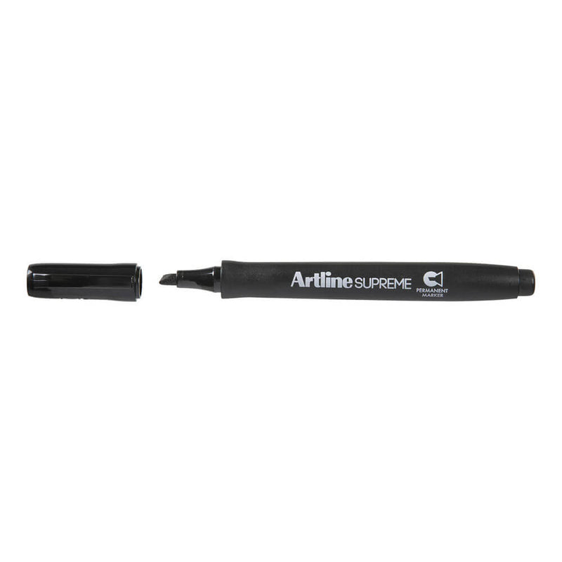 Artline Supreme 2.5mm Chisel Tip Marker 12pcs