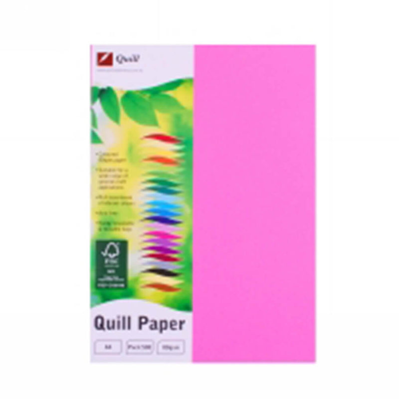  Papel de copia en color Quill A4, paquete de 500 (80 g/m2)