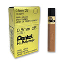  Recambio de plomo Pentel de alto polímero de 0,5 mm (caja de 12)