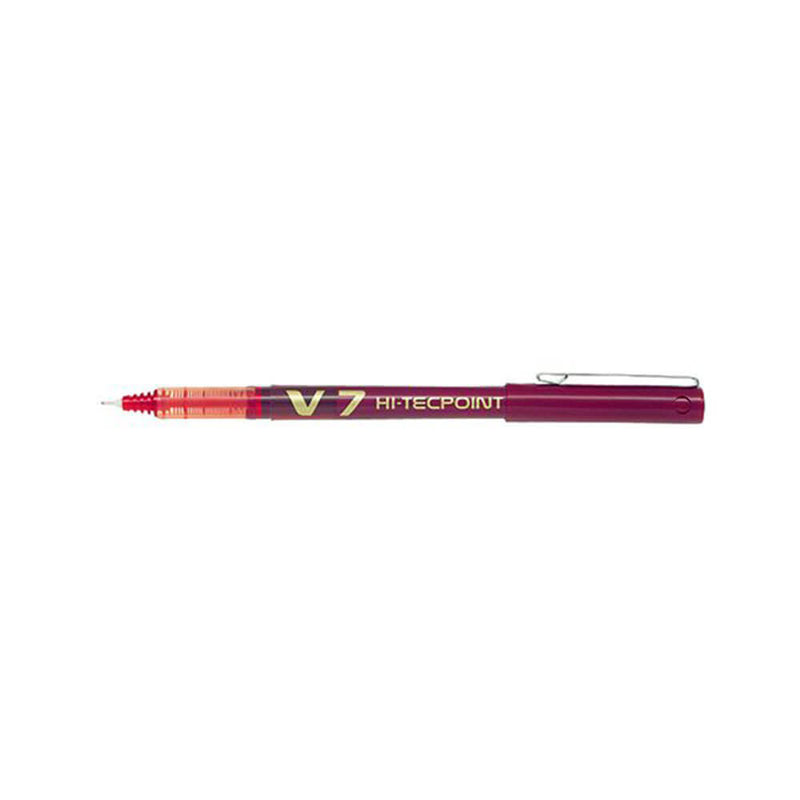  Pilot V7 Hi-Tecpoint Ultra Rollerball Bolígrafo Fino 12uds